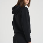 Felpa donna con cappuccio nera 211943007 003 RALPH LAUREN 
