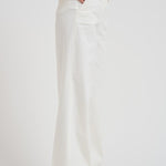 Pantalone in gabardina di cotone stretch A04736T3 003 PESERICO 