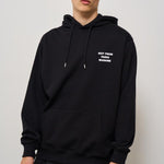 Felpa uomo con cappuccio nera HO162 CO127BL DROLE DE MONSIEUR 