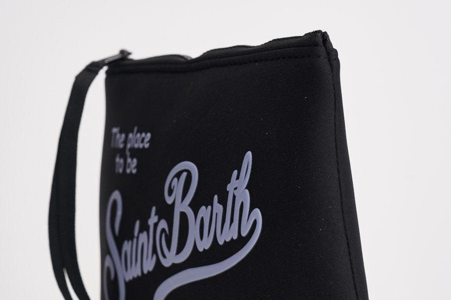 Pochette donna Aline nera e lilla ALINE 08503L MC2 SAINT BARTH 