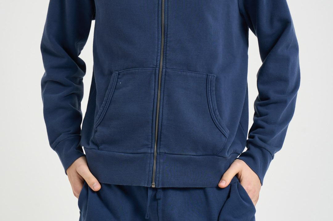 Felpa uomo blu con cappuccio 710916692 014 RALPH LAUREN 