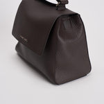 Borsa donna Sveva Soft Piccol a mano in pelle con tracolla moro B01999SOF TMORO ORCIANI 