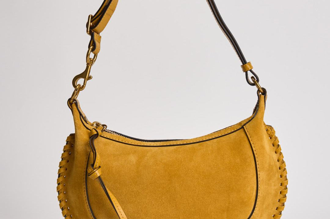 Borsa donna oskan moon gialla PP0003FB B3C07M11SN ISABEL MARANT 