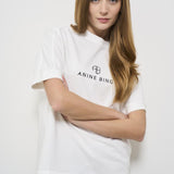 T-shirt donna bianca Jaylin 10280 IVORY ANINE BING 