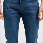 Jeans uomo skinny in denim blu EM000121 AF22800MB002 EMPORIO ARMANI 