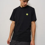 T-shirt uomo girocollo nera con logo ATH087 110 BARROW 