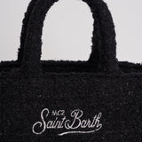 Borsa donna Vanity Tweed mini in lana nero VANITYMNTWEED 00 MC2 SAINT BARTH 