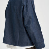 Giacca uomo corto in denim blu MCA1105 IN71 BARBOUR 