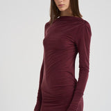 Abito lungo asimmetrico donna T180129A ROUGENOIR THE ANDAMANE 