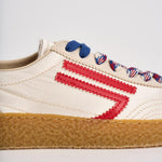 Sneakers donna XS panna, rosse e blu XS GAETA PURAAI 