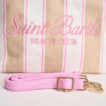 Borsa donna Colette a righe beige e bianca COLETTE 02596L MC2 SAINT BARTH 