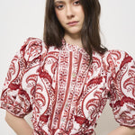 Tuta donna fantasia rossa 332114 TROPICAL FARM RIO GLOBAL 