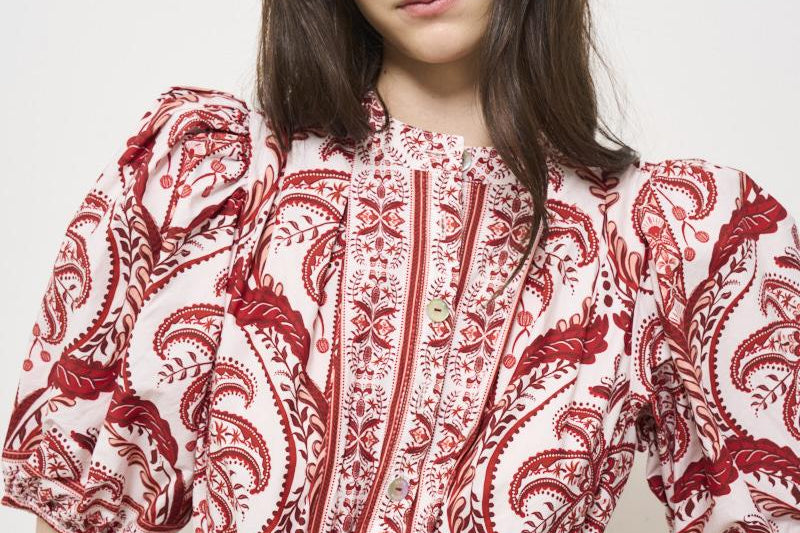 Tuta donna fantasia rossa 332114 TROPICAL FARM RIO GLOBAL 