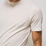 T-shirt uomo girocollo bianca AU1330C 1003 ALPHA STUDIO 