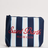 Pochette donna Aline a righe blu ALINE 07588L MC2 SAINT BARTH 
