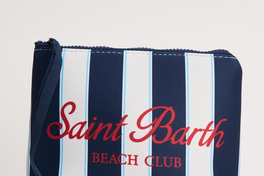 Pochette donna Aline a righe blu ALINE 07588L MC2 SAINT BARTH 