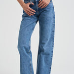 Jeans donna low rise in denim medio A260B 1371 AGOLDE 