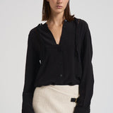 Blusa donna Filippa ricamo nera HT0661FA C3J11I01BK ISABEL MARANT 