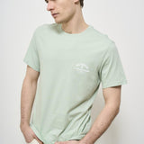 T-shirt uomo girocollo menta MTS1441 GN12 BARBOUR 