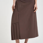 Gonna donna midi Summy tortora 101950 D9490641 INCOTEX 