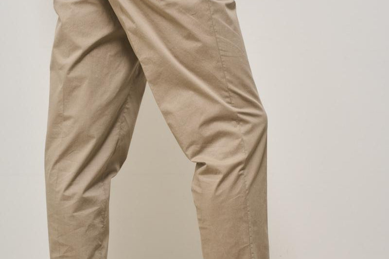 Pantalone uomo carrot fit beige IRNO 253019 SANTANIELLO 