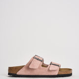 Sandalo donna Arizona in suede rosa 1031651 PINK BIRKENSTOCK 