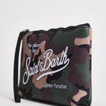 Pochette donna Aline camouflage verde militare ALINE 03147L MC2 SAINT BARTH 