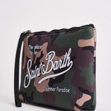 Pochette donna Aline camouflage verde militare ALINE 03147L MC2 SAINT BARTH 