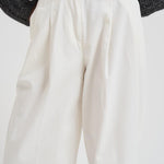 Pantaloni in gabardina di cotone stretch A04673T3 003 PESERICO 