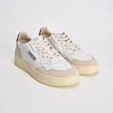 Sneakers donna medalist low in suede e bordeaux. AULW LS18 AUTRY 