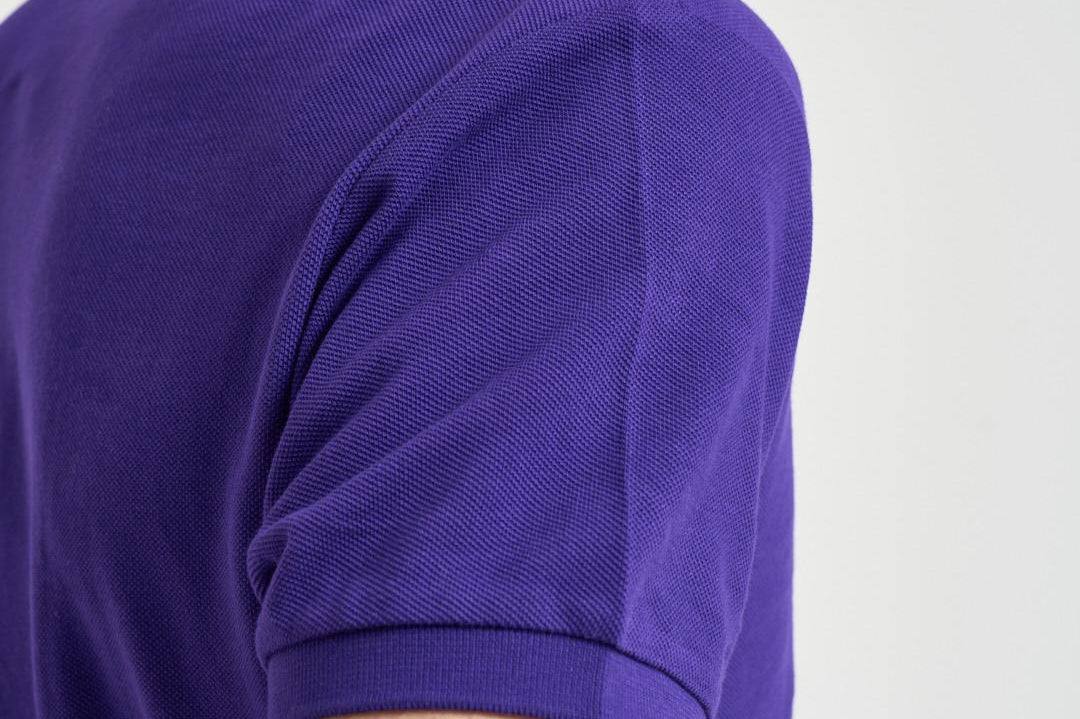Polo uomo viola 710795080 028 RALPH LAUREN 