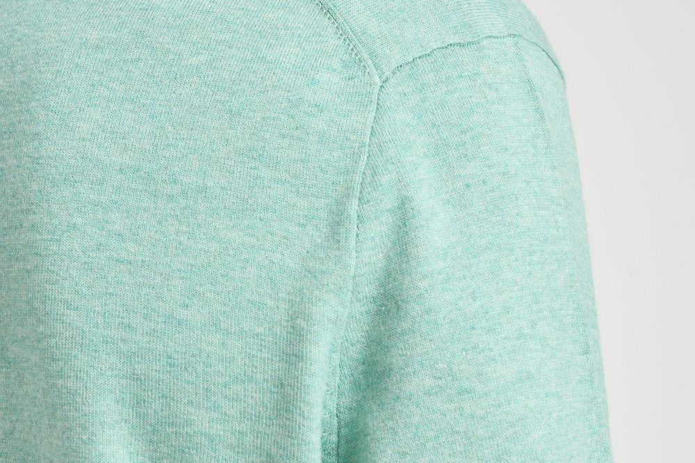 Maglia uomo girocollo verde menta 710890558 513 RALPH LAUREN 