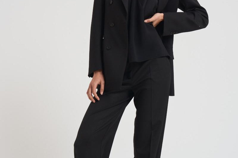 Pantalone donna a palazzo Liliuxy nero D231491 LILIUXY013NERO P.a.r.o.s.h. 