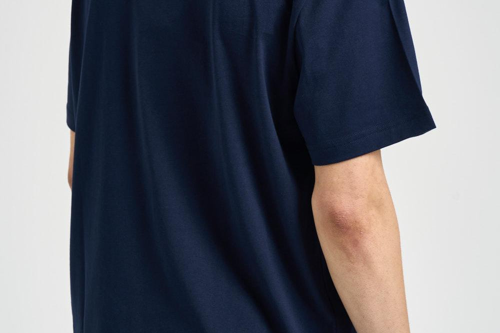 T-shirt uomo girocollo blu TH7318 166 LACOSTE 