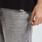 T-shirt uomo girocollo nera OCM41201 BLACK REPRESENT 