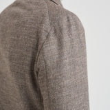 Giacca uomo doppiopetto in lana tortora 1SMC20K C90044T1250 TAGLIATORE 