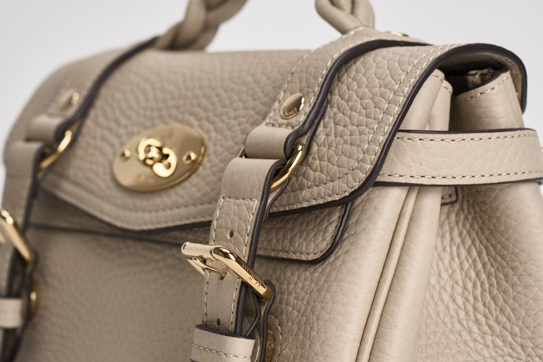 Borsa donna mini Alexa avorio RL6595 W160 MULBERRY 