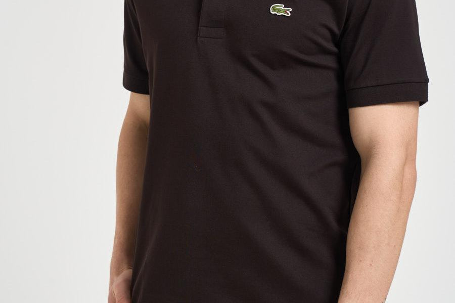 Polo uomo manica corta marrone. PH9851 3LA LACOSTE 