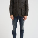 Giacca uomo in cotone cerato Ogston oliva MWX0700 OL51 BARBOUR 