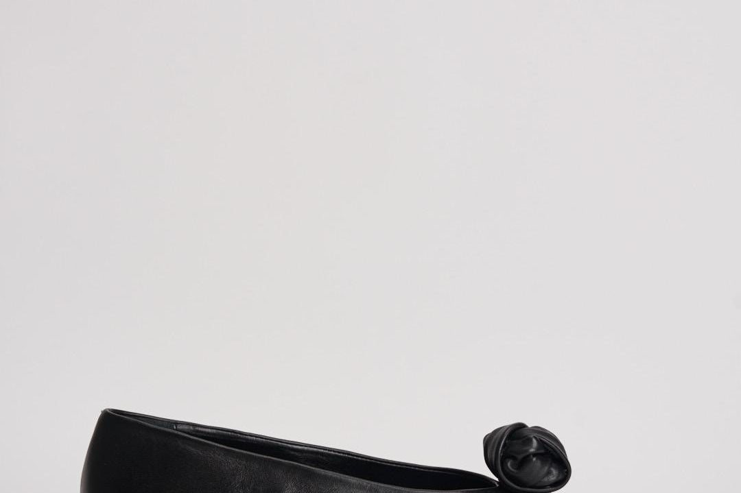 Ballerina donna a punta nera 115979100 BLACK100 ROTATE 