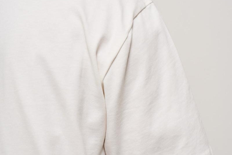 T-shirt uomo girocollo bianca ATH084 002 BARROW 
