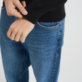 Maglia uomo girocollo con ricamo nera HERON LTEMBRYCARMORITZ00 MC2 SAINT BARTH 