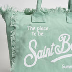 Borsa donna Vanity verde salvia VANITY 00160L MC2 SAINT BARTH 