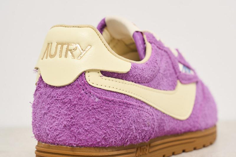Sneakers donna Windspin in suede viola SLWU B14 AUTRY 