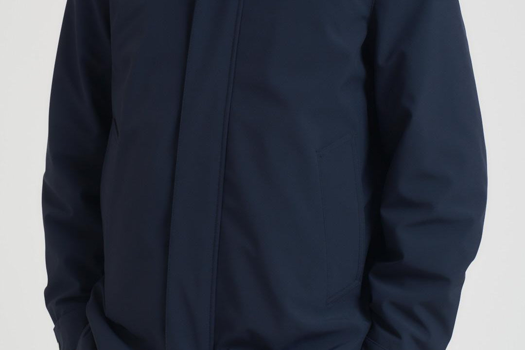 Giubbotto uomo Barrow Coat blu notte OU2017 3989 WOOLRICH 