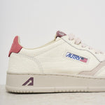 Sneakers donna bianca e fragola AULW NE01 AUTRY 