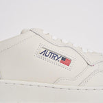 Sneakers uomo Medalist in pelle bianca AULM SG10 AUTRY 