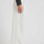 Pantaloni in gabardina di cotone stretch A04673T3 003 PESERICO 