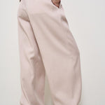 Pantalone donna wide leg rosa GWP01203 P00196525235 GOLDEN GOOSE 