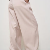 Pantalone donna wide leg rosa GWP01203 P00196525235 GOLDEN GOOSE 